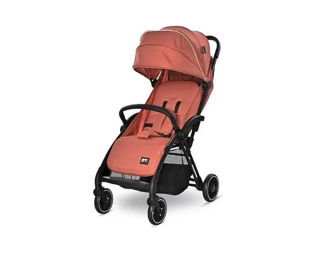 Carucior sport autofold Lorelli Quick Ginger, 0 luni - 4 ani, pana la 22 kg, spatar reglabil in 3 pozitii, pozitie de somn, copertina cu protectie solara, materiale tratate UV, suport reglabil de picioare, pliere cu o singura mana