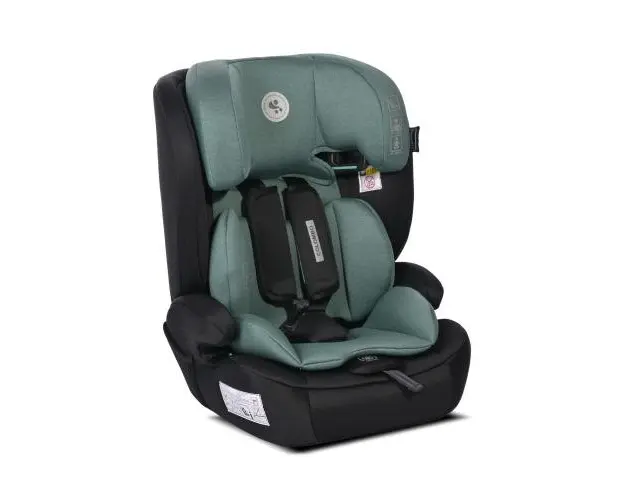 Scaun auto pentru copii Lorelli Colombo Green Pine, i-Size, 15 luni-12 ani, 76-150 cm, cotiere, tetiera regalbila, certificat R129