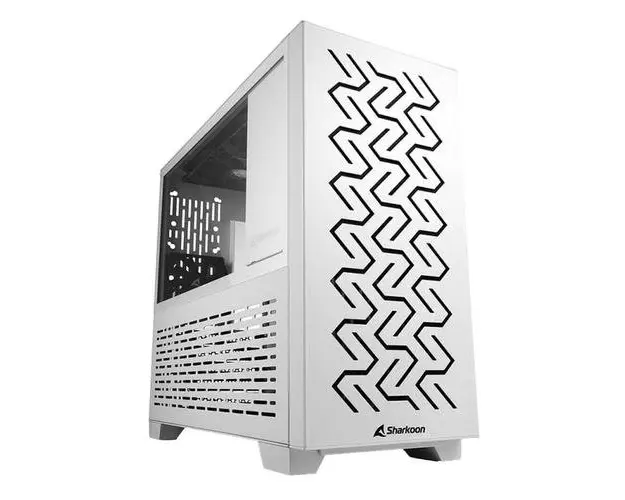 Carcasa Sharkoon MS-Z 1000, Mini Tower, Fara sursa, mITX, mATX (Alb)