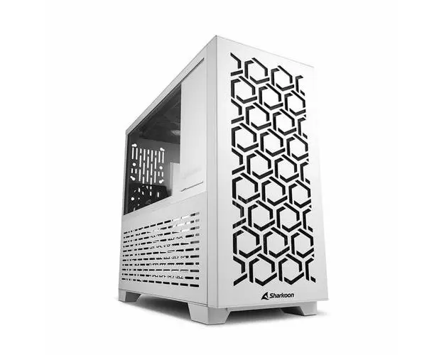 Carcasa Sharkoon MS-Y 1000, Mini Tower, Fara sursa, mITX, mATX (Alb)