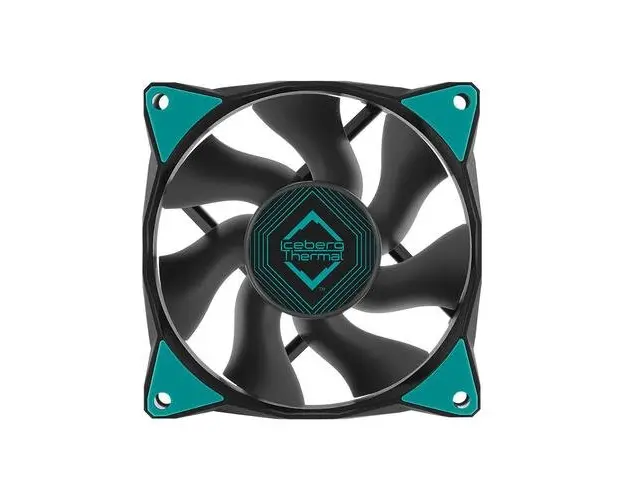 Ventilator Iceberg Thermal IceGale, 80 mm, 2000 rpm, PWM (Negru/Albastru)