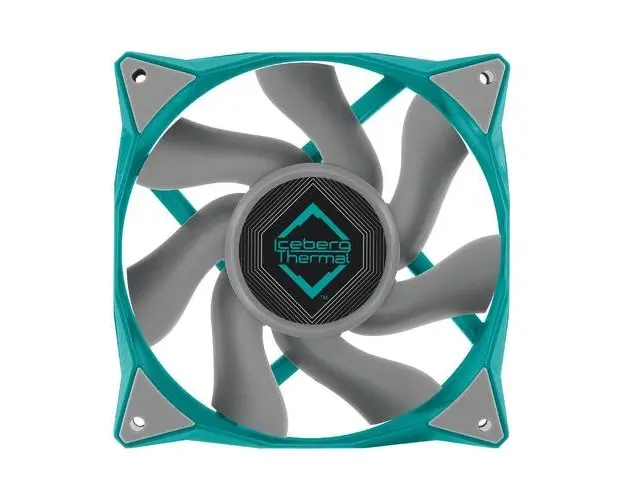 Ventilator Iceberg Thermal IceGale Xtra, 120 mm, 3000 rpm, PWM (Gri/Albastru)