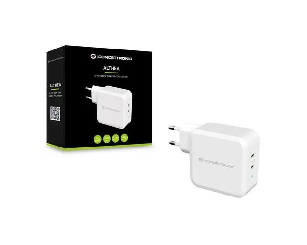 Incarcator telefon, Conceptronic, 100W, Alb
