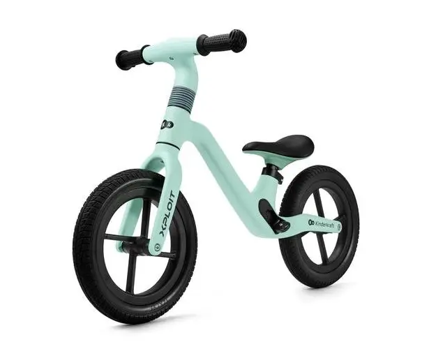 Bicicleta fara pedale Kinderkraft Xploit, Turcoaz