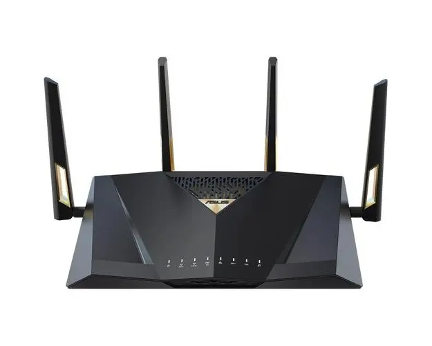 Router Gaming Wireless ASUS RT-BE88U BE7200, 4x LAN 1 Gbps, 3x LAN 2.5 Gbps, 1x SFP+ 10 Gbps