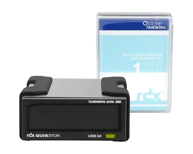 HDD Extern Overland-Tandberg 8864-RDX, 1TB, USB 3.0 (Gri)