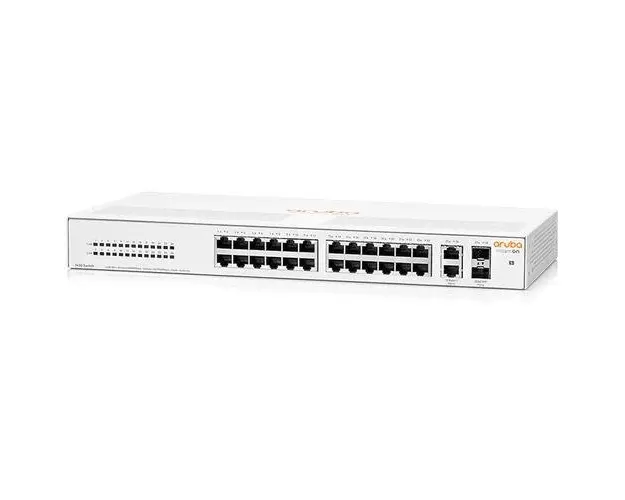 Switch Aruba R8R50A Instant On 1430, 26 Porturi Gigabit, 2x SFP (Alb)