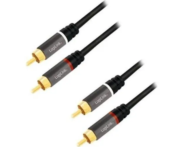 Cablu audio, LogiLink, RCA 1.0m