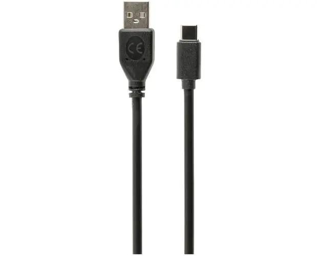 Cablu alimentare si date Gembird CCP-USB2-AMCM-10, USB 2.0 (T) la USB 2.0 Type-C (T), 3m, Negru