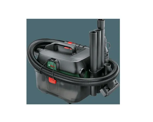 Aspirator umed/uscat Bosch AdvancedVac 18V-8, 18 V, 92 mbari, 29 l/s flux maxim, Rezervor 8 L, adaptor universal, Fara acumulator si incarcator
