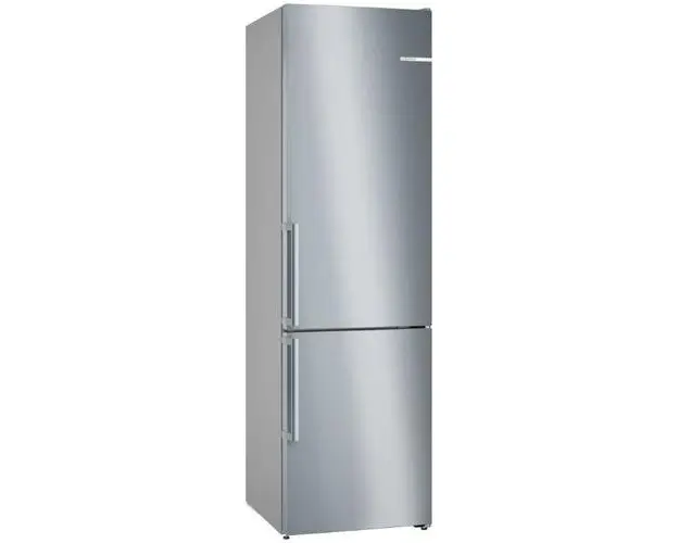 Combina frigorifica Bosch KGN39AIAT, 363 l, NoFrost, Clasa A, Iluminare LED, VitaFresh, Usi reversibile, H 203 cm, Inox AntiAmprenta (Argintiu)