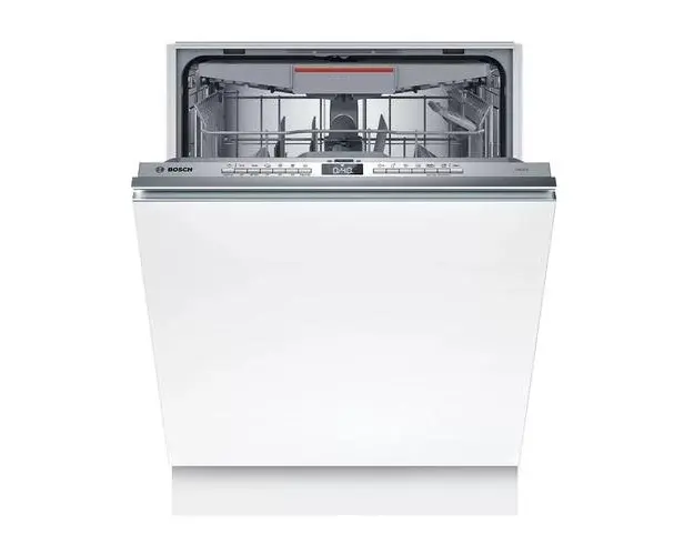 Masina de spalat vase incorporabila Bosch SMV4HVX00E, Home Connect, Clasa D, Capacitate 14 seturi, 6 programe (Alb)