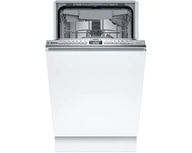 Masina de spalat vase incorporabila Bosch SPV4HMX10E, 10 seturi, 6 programe, Clasa E, Home Connect, 45 cm (Alb)