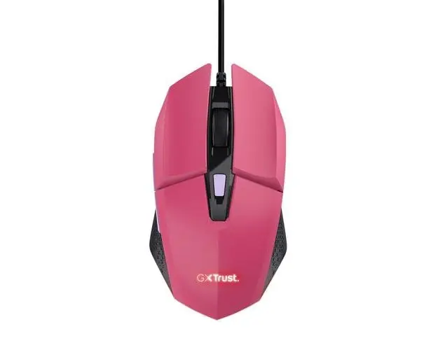 Mouse Optic Trust GXT109P FELOX, Cu fir, 6400 dpi (Roz)
