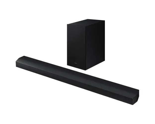 Soundbar Samsung HW-B750D, 5.1, 400W, Bluetooth, Subwoofer wireless, Dolby Digital (Negru)