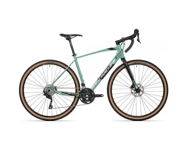 Bicicleta Rock Machine Gravelride 500 28inch Turcoaz/Negru/Argintiu XL 58cm
