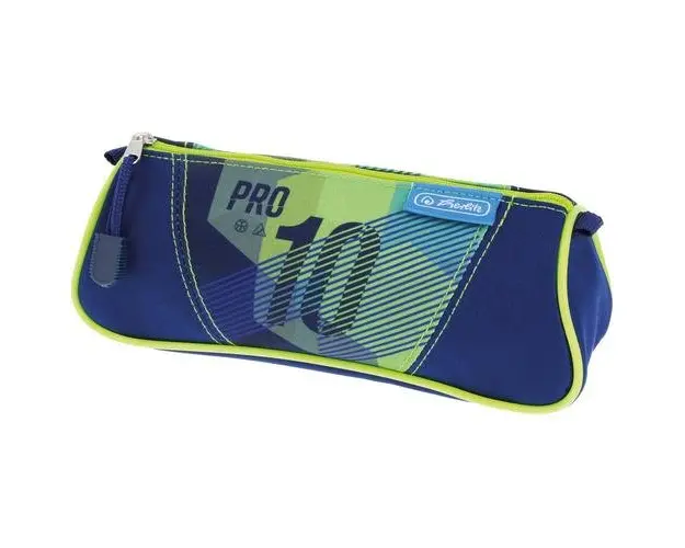 Penar Herlitz motiv Green Goal, triunghiular, dimensiune 22,5 x 7,7 x 9 cm