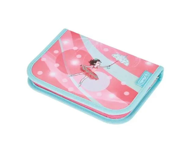 Penar Herlitz motiv Ballet Love, echipat, 31 piese, cu 2 clape, dimensiune 14 x 20,3 x 3,5 cm