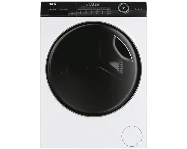 Masina de spalat rufe Haier HW80-B14959U1-S, 8 kg, 1400 rpm, Clasa A, Motor Direct Motion, WiFi, Refresh, ABT, Steam, iTime, Pillow Drum, Dual Spray (Alb)