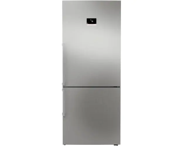 Combina frigorifica Bosch KGP76AIC0N, 526 l, Multi Airflow, PerfectFit, VarioZone, Iluminare LED, Clasa C, H 186 cm, Inox Anti-Amprenta