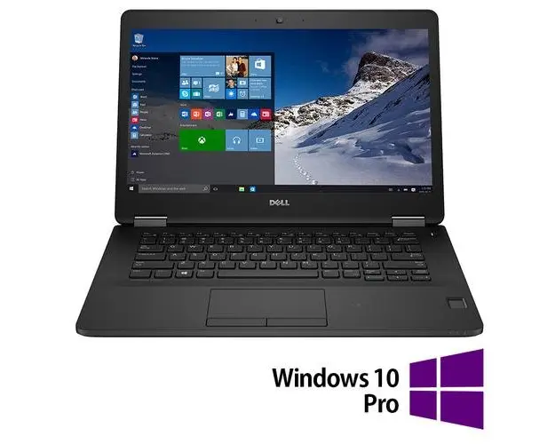 Laptop Refurbished DELL Latitude 7470, Intel Core i5-6300U 2.40GHz, 8GB DDR4, 128GB SSD, 14 Inch HD + Windows 10 Pro
