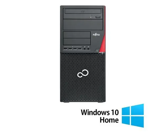 Calculator Sistem PC Refurbished Fujitsu Siemens Esprimo P910 Tower, Intel Core i5-3470 3.20GHz, 8GB DDR3, 500GB HDD + Windows 10 Home