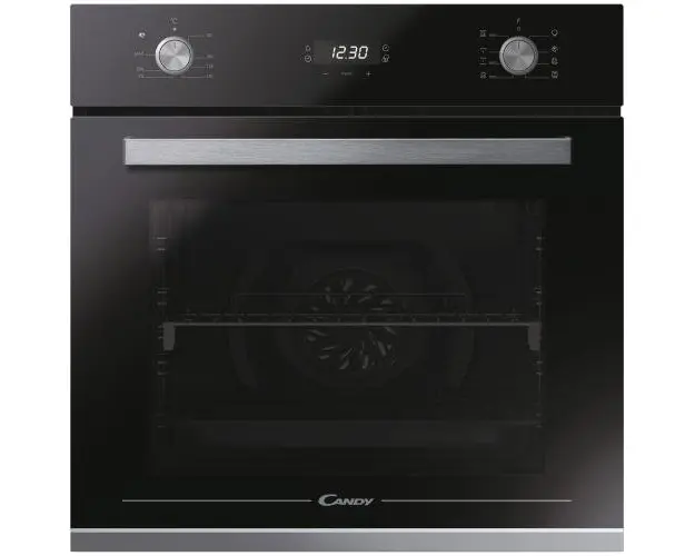 Cuptor incorporabil Candy FCM925NRL, Electric, 70 l, Autocuratare Aquactiva, STEAM, Clasa A+ (Negru)