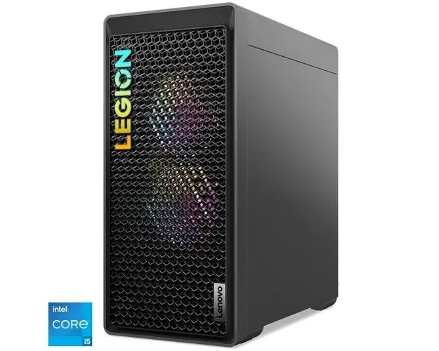 Calculator Sistem PC Gaming Lenovo Legion T5 26IRB8, Procesor Intel® Core™ i5-14400F pana la 4.70 GHz, 16GB DDR5, 1TB SSD, NVIDIA® GeForce RTX™ 4060 8GB GDDR6, No OS, 3Y Premium Care (Gri)