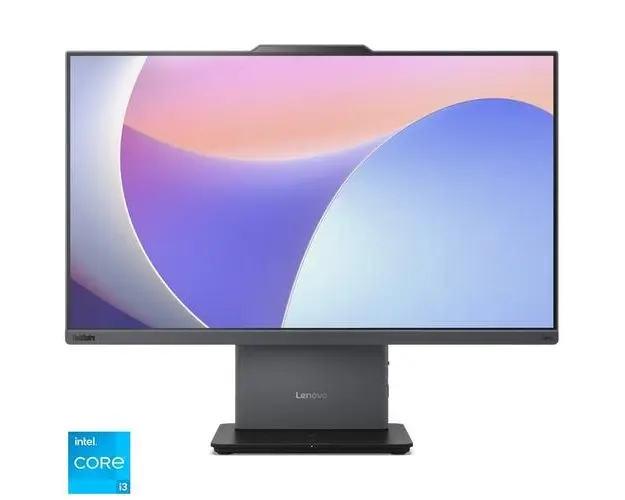 All in One PC Lenovo ThinkCentre neo 50a 24 Gen 5, Procesor Intel Core i3-1315U pana la 4.50 GHz, 23.8inch Full HD IPS, 8GB DDR5, 256GB SSD, Intel® UHD Graphics, No OS (Gri)