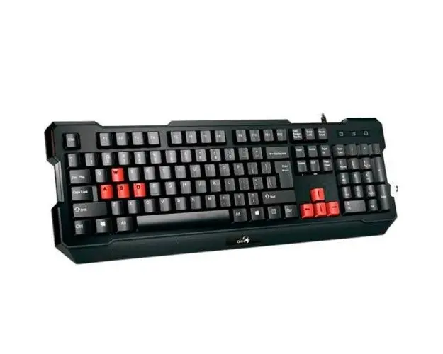 Tastatura Gaming GENIUS, USB, 104 taste, Negru