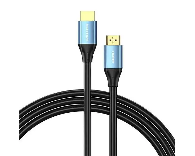 Cablu HDMI Vention ALHSF 4K HD 1m, Albastru/Negru