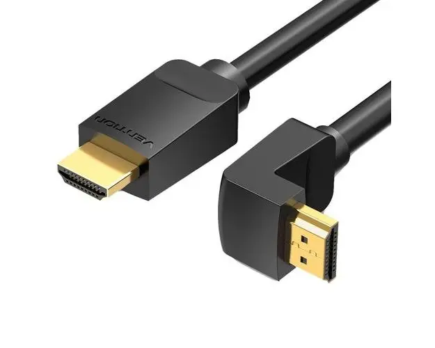 Cablu HDMI unghi drept, 270 grade, 1.5 metri, Vention