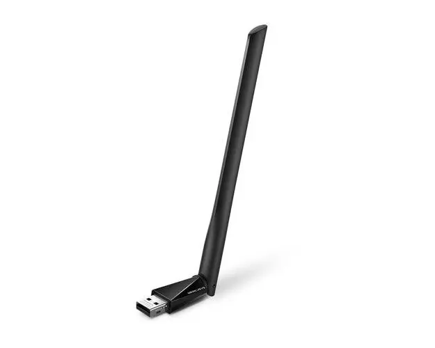 Adaptor retea Mercusys, AC1300 extern wireless 2.4 GHz, 5 GHz, USB 2.0, 867 + 400 Mbps, 1x antena externa