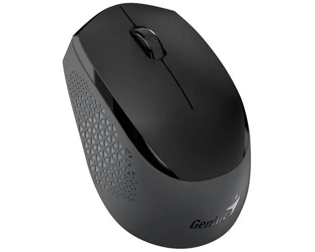 Mouse Wireless Genius NX-8000S, silent, Bluetooth 5.3, 1200 DPI (Negru)