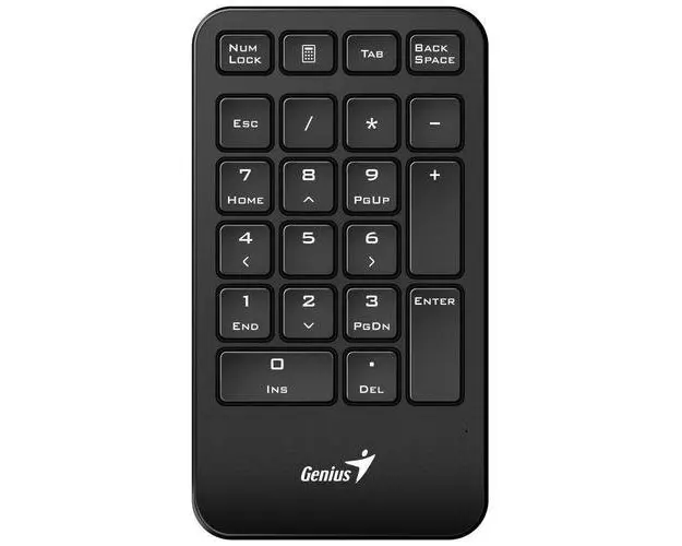 Tastatura Genius NumPad 1000, Wireless 2.4GHz (Negru)