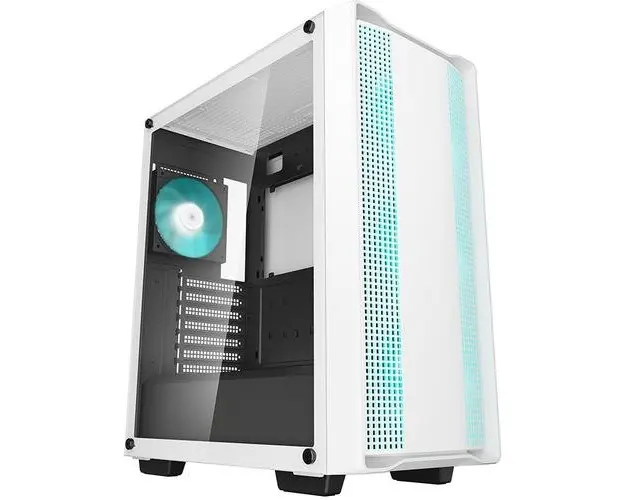 Carcasa DeepCool CC560 WH V2, Mid-Tower, fara sursa, ATX (Alb)
