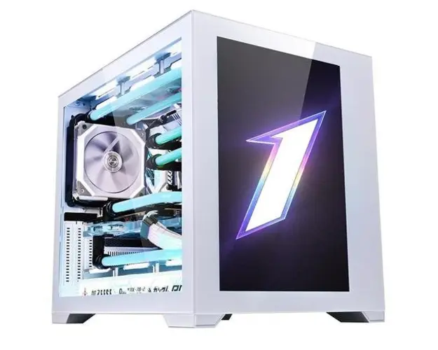 Carcasa 1STPLAYER SP7, Mid Tower (Alb)