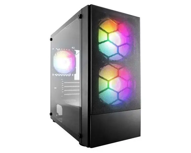 Carcasa 1STPLAYER Gaming X4-M, Middle Tower (Negru)