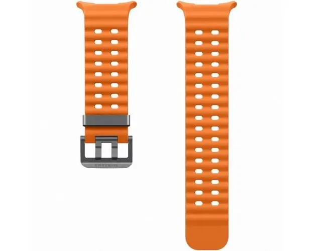Curea smartwatch Samsung Marine Band ET-SNL70MOEGEU pentru Galaxy Watch Ultra (Portocaliu)