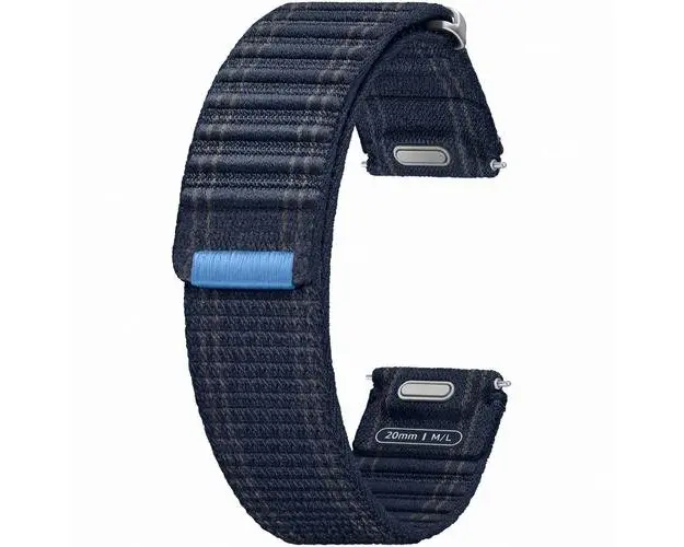 Curea smartwatch Samsung Fabric Band ET-SVL31LNEGEU pentru Galaxy Watch 7, M/L (Albastru)