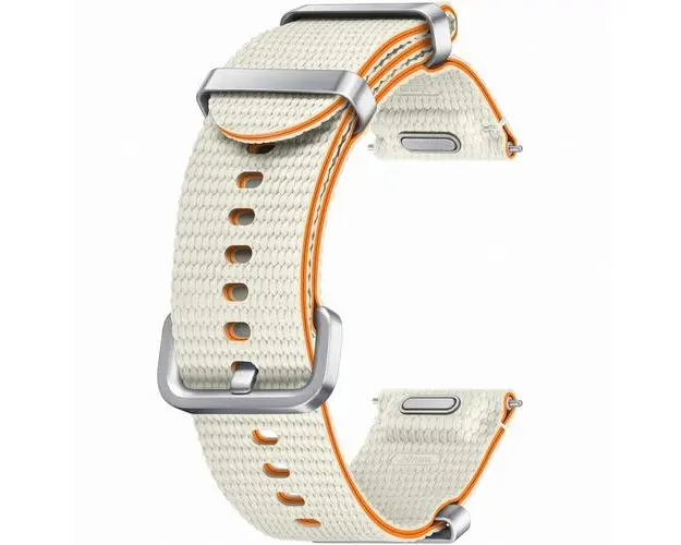 Curea smartwatch Samsung Athleisure Band ET-SOL30SWEGEU pentru Galaxy Watch 7, S/M (Crem)