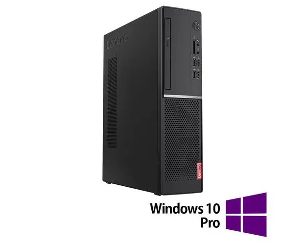 Calculator Sistem PC Refurbished LENOVO V520s SFF, Intel Core i5-7500 3.40GHz, 8GB DDR4, 256GB SSD + Windows 10 Pro