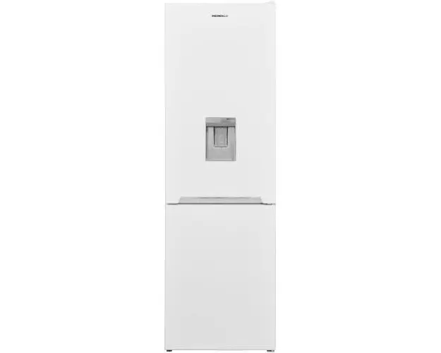 Combina frigorifica Heinner HCNF-V291WDE++, 294 l, No Frost, Clasa E, Dozator de apa, Display interior, Control electronic, Iluminare LED, Alara usa deschisa, H 186 cm (Alb)
