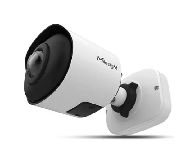 Camera supraveghere IP Milesight MS-C8165-PE, 4K, 1.68 mm, IR 15 m, slot card, microfon, PoE