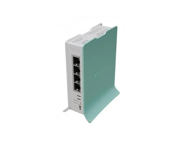 Router MikroTik hAP ax lite L41G-2axD, CPU 1GHz, 2.4GHz, 4x10/100/1000, WiFi