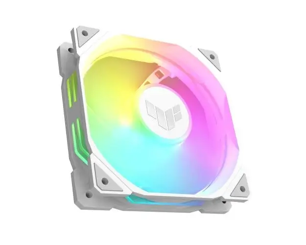Ventilator PC ASUS TUF Gaming TR120 ARGB, 12 cm, 2000 RPM, 29 dB, Alb