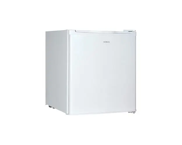 Frigider minibar Samus SW064E, 41 l, Clasa energetica E, Termostat reglabil, Usa reversibila (Alb)