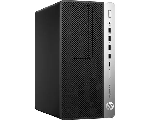 Calculator Sistem PC Refurbished HP ProDesk 600 G4 Tower, Intel Core i3-8100 3.60GHz, 8GB DDR4, 128GB SSD