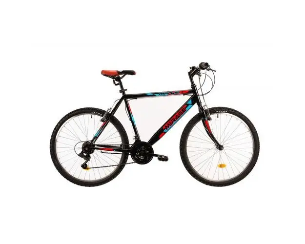 Bicicleta Mtb Dhs 2603, roti 26 Inch, cadru otel 430 mm, 18 viteze, Negru