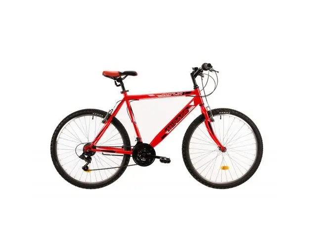 Bicicleta Mtb Dhs 2603, roti 26 Inch, cadru otel 480 mm, Rosu
